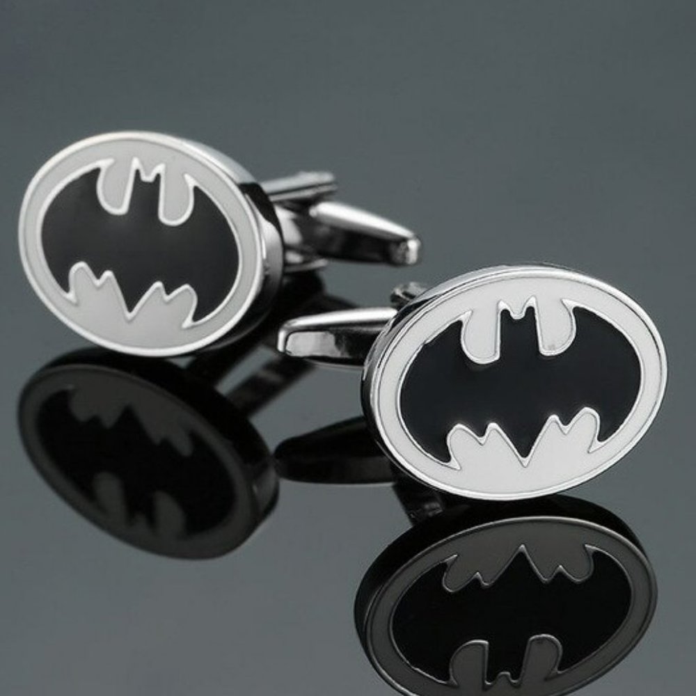 White background Batman Cufflinks